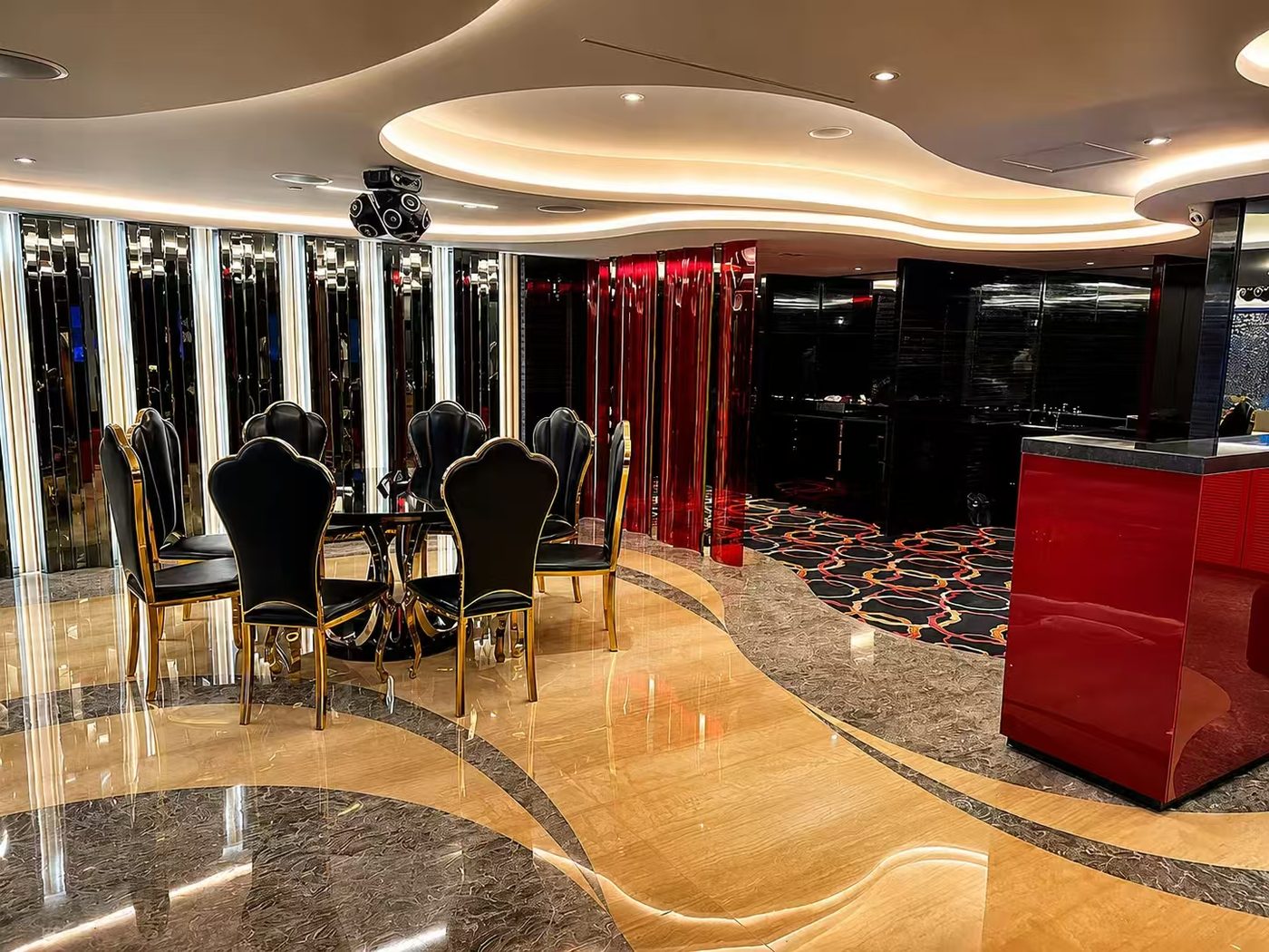 Banquet restaurant.