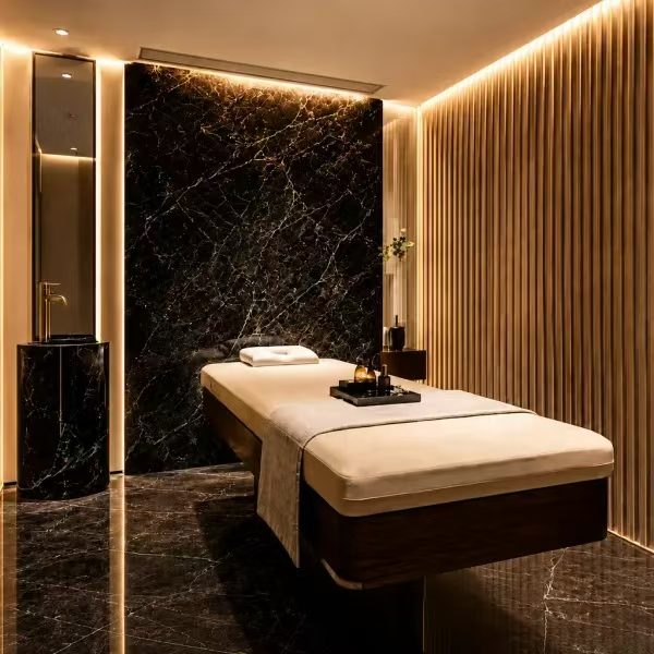 Massage room.