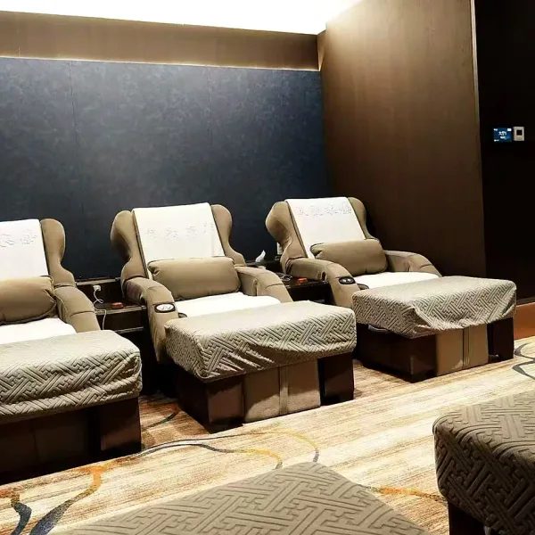Massage recliner area.